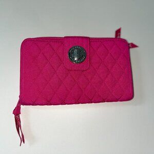 Hot pink Vera Bradley wallet